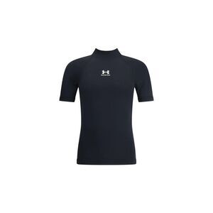 Balenciaga High Collar T-Shirt with Raglan Sleeves and Monogram Men Black